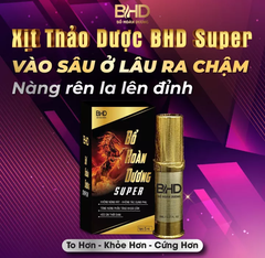 CHAI XỊT THẢO DƯỢC BỔ HOÀN DƯƠNG SUPER - NGỌC NỮ TÂM VƯƠNG