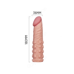 Bao cao su đôn dên tăng kích thước Lovetoy tăng 5cm, điểm nổi