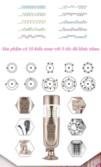 Máy thủ dâm tự động gắn tường Flashing Lover