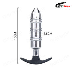 Phích inox cắm hậu môn hình viên đạn - Anal Plug