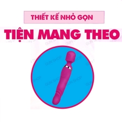 Máy rung massage rung, thụt, xoay đa năng, sạc điện - Mizz Zee Enjoy