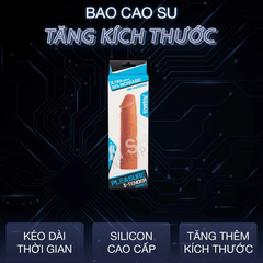Bao cao su đôn dên tăng kích thước Lovetoy Pleasure X-Tender tăng 1
