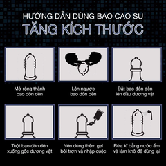 Bao cao su đôn dên tăng kích thước Lovetoy Pleasure X-Tender tăng 1