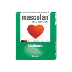 Bao cao su Masculan – Tạo dáng hoàn hảo – Anatomic