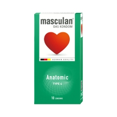 Bao cao su Masculan – Tạo dáng hoàn hảo – Anatomic