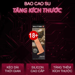 Bao cao su đôn dên tăng kích thước Pretty Love Medium 6.2