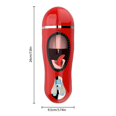 Âm đạo giả nhiều chế độ rung kèm rên, dùng sạc - Masturbation Cup