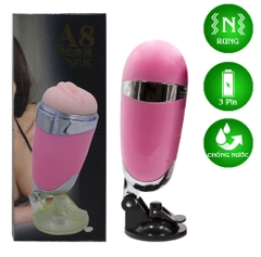 Âm đạo giả hít tường ruột silicon A8 nhập cao cấp