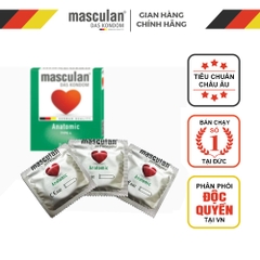 Bao cao su Masculan – Tạo dáng hoàn hảo – Anatomic
