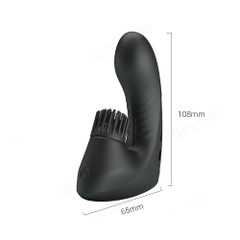 Ngón tay 3 chế độ rung xoay, dùng sạc - Pretty Love Magic Drill