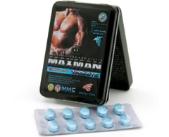 Maxman - Hộp 10 viên - Viên uống tăng cường Sinh Lý
