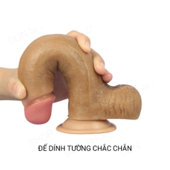 Dương vật giả dính tường 7 chế độ rung, dùng pin - Loveaider American Club