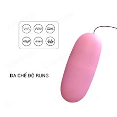 Trứng rung cao cấp 1 đầu, dùng pin - Man Nuo 4.5V
