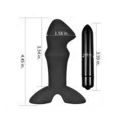 Que rung kích thích hậu môn 10 chế độ rung, dùng pin - Lovetoy Prostate Stud