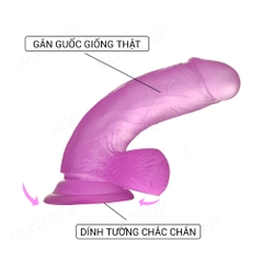 Dương vật giả dính tường siêu mềm dẻo - Jiuai