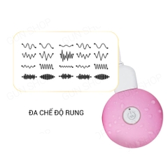 Trứng rung lồng đèn 2 đầu kèm lưỡi liếm - Mizz Zee