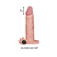 Bao cao su đôn dên tăng kích thước rung mạnh Lovetoy Pleasure X-Tender tăng 2