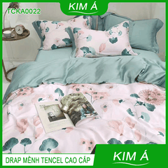 Bộ Drap Tencel Kim Á Cao Cấp TCKA0022
