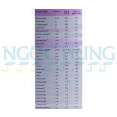 Sữa bột Anmum Materna hương vani 800g