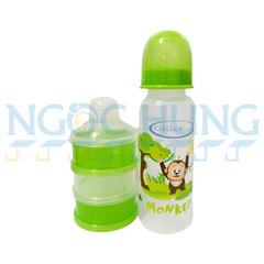 Bộ bình sữa+Ngăn chia sữa