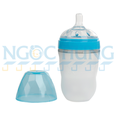 Bình sữa  Silicone Gluck kim cương 240ml