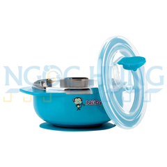 Bát ăn dặm inox Nuby
