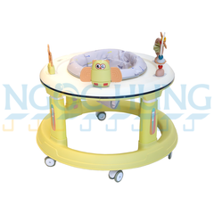 Xe tập đi tròn cho bé 105 (có nhạc đèn, có bàn ăn)