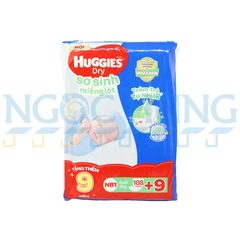 Miếng lót sơ sinh Huggies skin perfect NB1 108