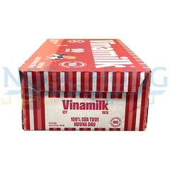 Sữa tươi tiệt trùng Vinamilk 100% hương dâu 180ml