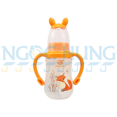 Bình sữa Medikid 150ml màu vàng có tay cầm