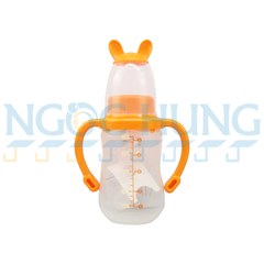 Bình sữa Medikid 150ml màu vàng có tay cầm