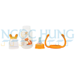 Bình sữa Medikid 150ml màu vàng có tay cầm