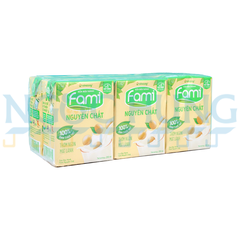 Sữa nước Vinasoy Fami đậu nành hộp 200ml