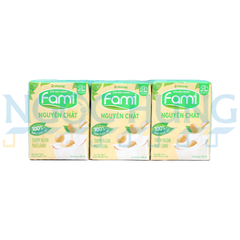 Sữa nước Vinasoy Fami đậu nành hộp 200ml
