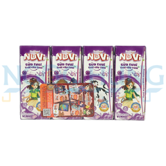 Sữa tươi trái cây Nuvi vị Nho 180ml