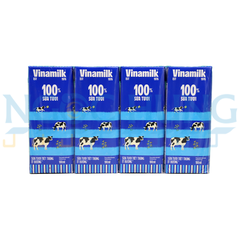 Sữa nước Vinamilk 100% ít đường 180ml