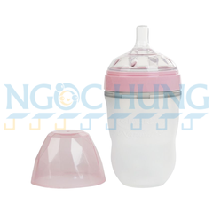 Bình Silicone Gluck kim cương 240ml