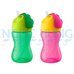 Bình tập uống có ống hút cho bé 12 tháng tuổi 300ml