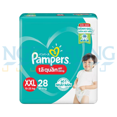 Tã quần Pampers size  XXL 28 miếng