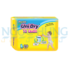 Tã quần Unidry size L 20 miếng