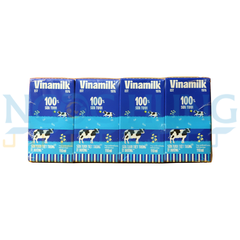 sữa tươi tiệt trùng Vinamilk 100% ít đường 110ml