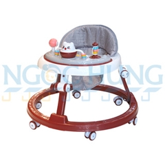 Xe tập đi tròn cho bé 605T (có nhạc đèn, có bàn ăn)