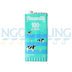sũa tươi Vinamilk không đường 1L