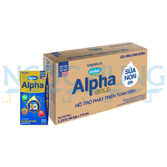 Sữa nước Vinamilk Dielac Alpha Gold 110ml
