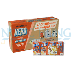 sữa chua uống tiệt trùng Vinamilk Hero hương cam 110ml