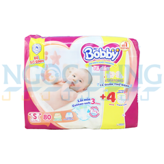 Tã dán Bobby size S 80 miếng