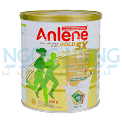 Sữa bột Anlene Gold 5X hương vani 800g (40 tuổi trở lên)