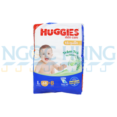 Tã quần Huggies size L 68 miếng (Mẫu mới )