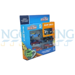 Hộp xe sắt 6 chiếc 8618