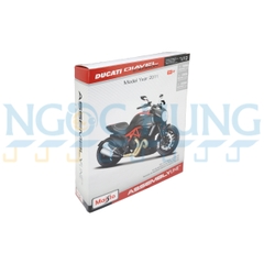 Mô hình lắp ráp xe mô tô - Đồ chơi xe mô tô lắp ráp Ducati Diavel Carbon 39196/MT39051AL